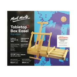 MONT MARTE BIG DESK EASEL BEECH with Box